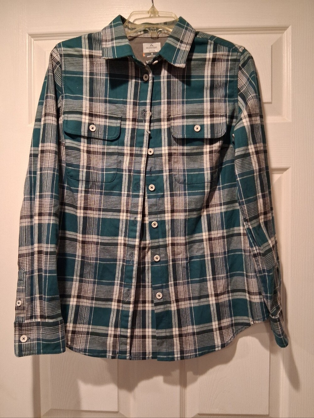 Ridgecut Toughwear Womens Buttondown Cotton Top Size S